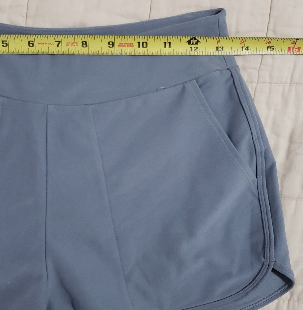 Abercrombie Lounge Shorts Soft Grey Blue Small - Picture 6 of 7